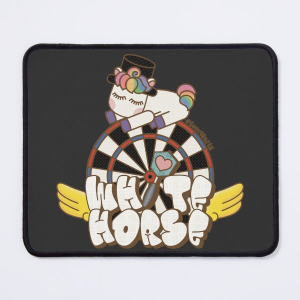 Item preview, White Horse Loves DARTS! designed and sold by love4darts.