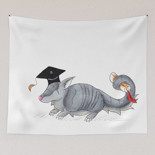 Item preview, Armadillo Grad designed and sold by KOKeefeArt.