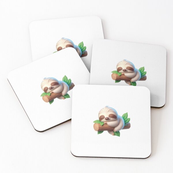 Item preview, Adorable sleepy sloth designed and sold by susybetty.