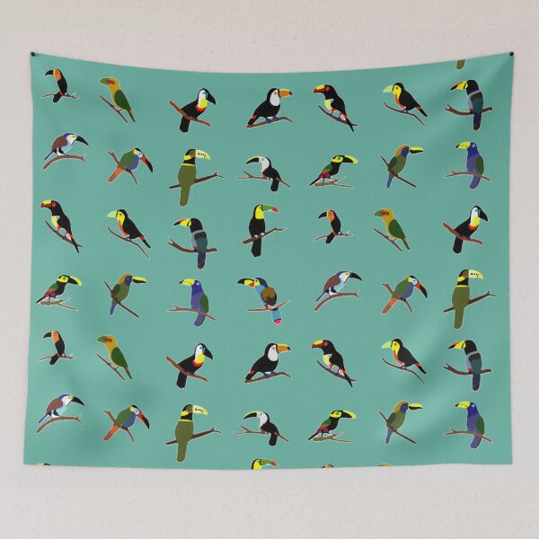 Item preview, Toucans designed and sold by Lydia Conder.