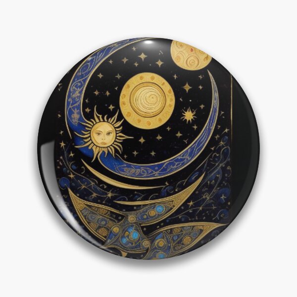 Item preview, Classic Vintage Suns Moons Stars  designed and sold by TheDarkWardrobe.