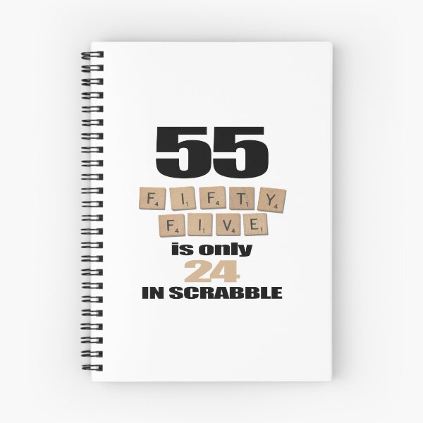 Item preview, 55 is only 24 in scrabble designed and sold by F2GClothing.
