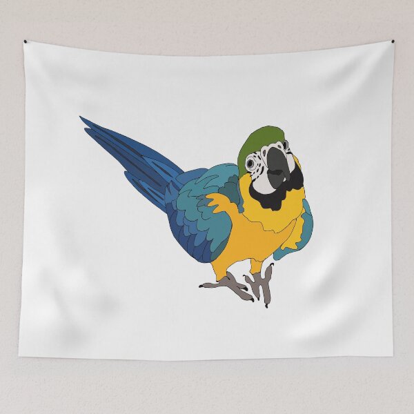 Item preview, Blue and Gold Macaw designed and sold by nolessjess.