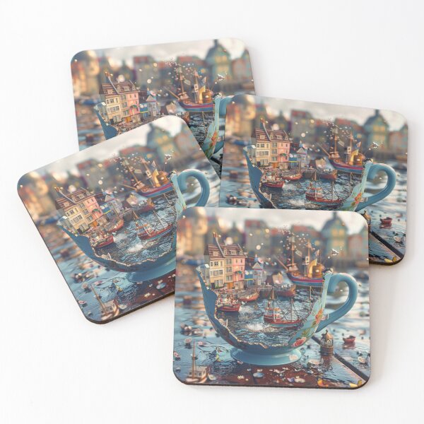 Item preview, Nautical Whimsy in a Teacup Harbor designed and sold by CultDigHoriz.