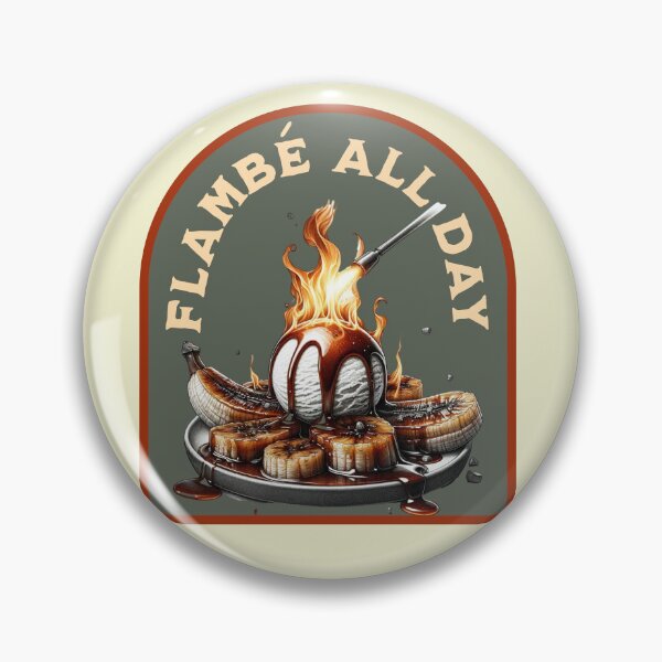 Item preview, Flambe all day designed and sold by TravelingPlateS.