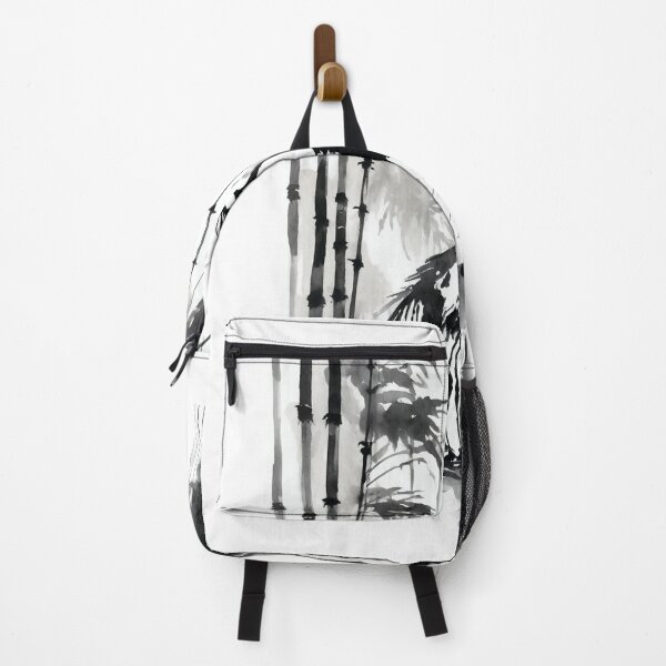 Item preview, Tranquil Sumi-e Heron Among Bamboo designed and sold by Marithrax.
