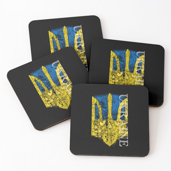 Item preview, Ukraine Flag Symbol Trident Tryzub Vintage designed and sold by Aide.