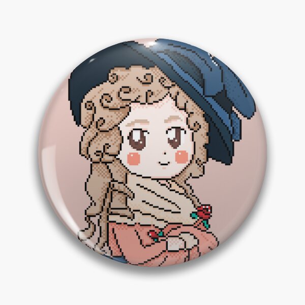 Item preview, Cute Georgiana Cavendish Duchess of Devonshire Pixel Art designed and sold by MariOyama.