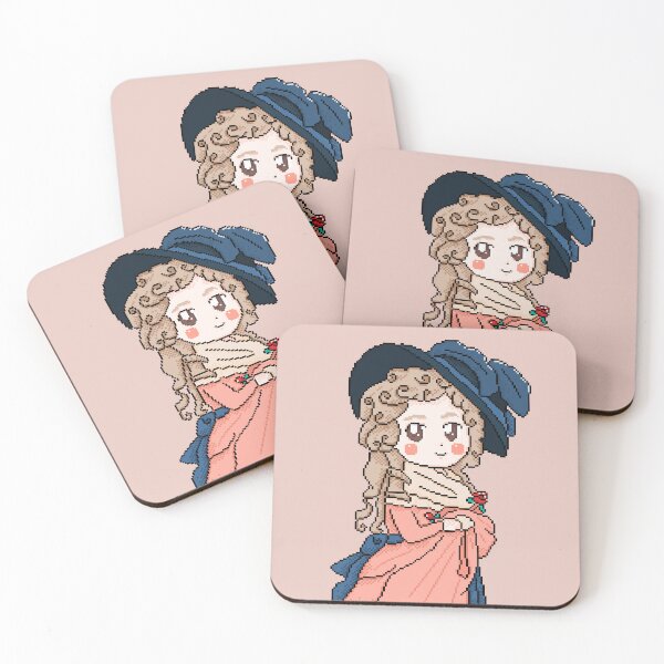 Item preview, Cute Georgiana Cavendish Duchess of Devonshire Pixel Art designed and sold by MariOyama.