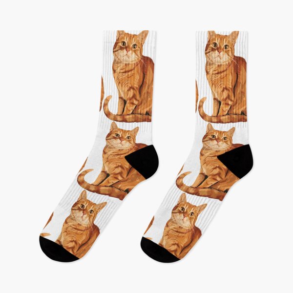 Item preview, Orange tabby cat designed and sold by Weirdanya.