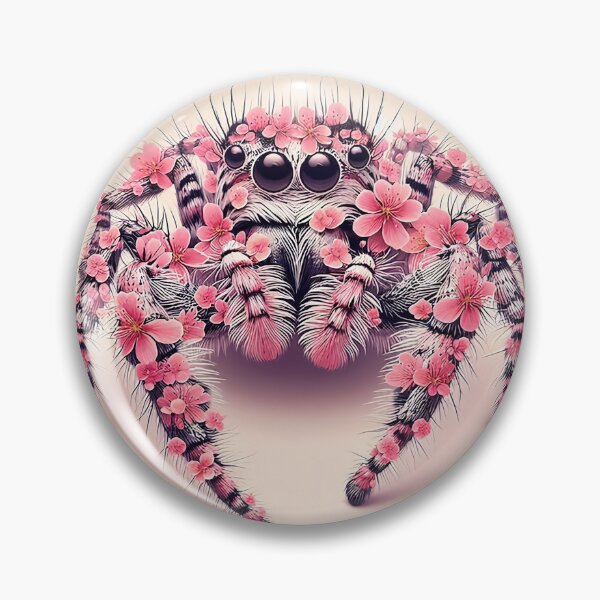 Item preview,  Cherry blossom jumping spider  designed and sold by Spiderfalls.