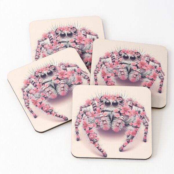 Item preview,  Cherry blossom jumping spider  designed and sold by Spiderfalls.