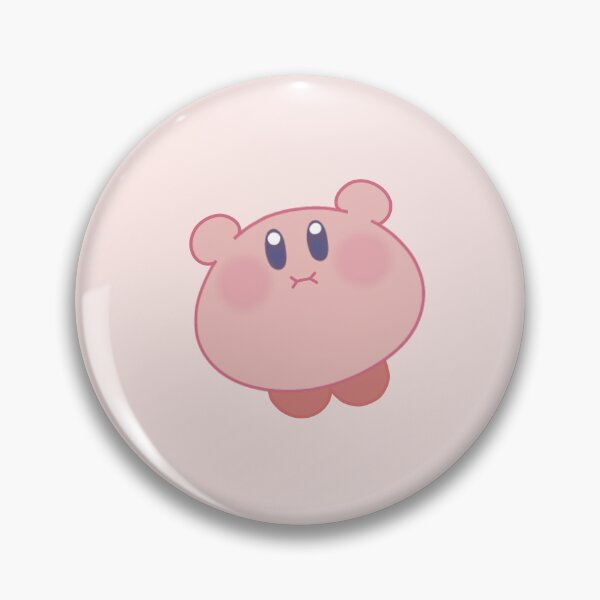 Item preview, round pink game character designed and sold by korbkorbkorb.