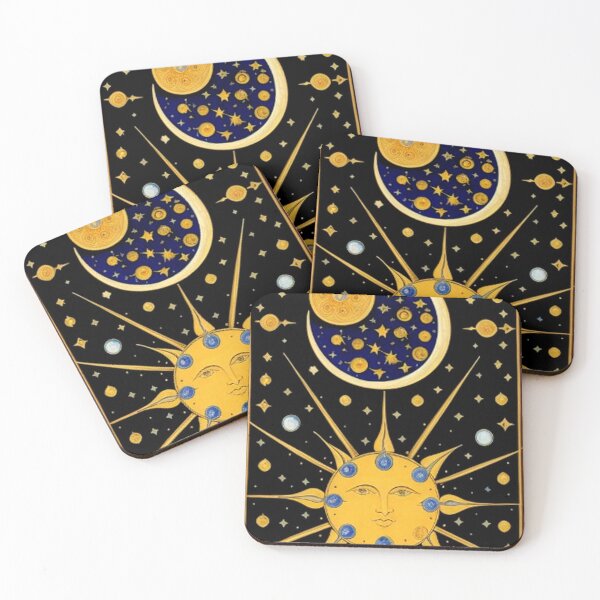 Item preview, Classic Vintage Suns Moons Stars  designed and sold by TheDarkWardrobe.