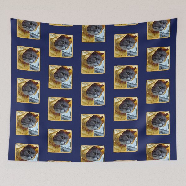 Item preview, Wet Weather Kitty designed and sold by Yankee Doodle Gandy.