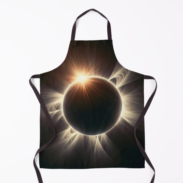 Item preview, Total solar eclipse design with sun rays designed and sold by Blessinger77.