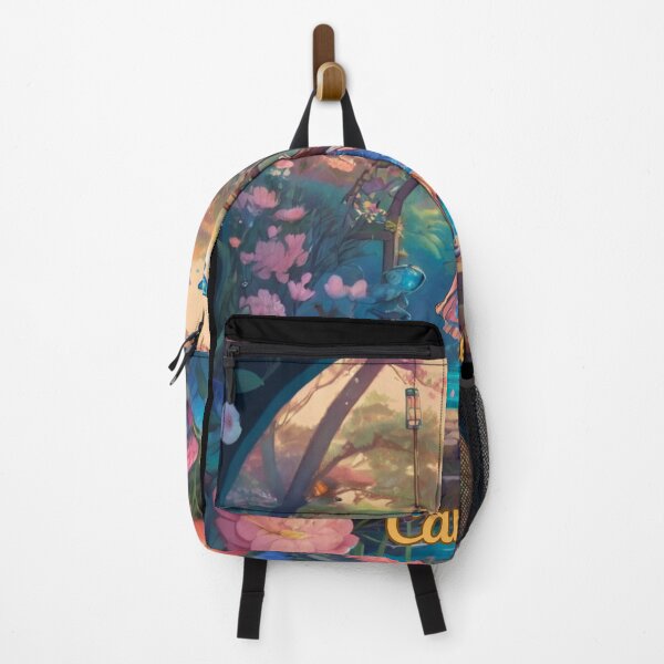 Item preview, Cancer Portrait. cute girl, japanese garden designed and sold by ZodiacWonders.