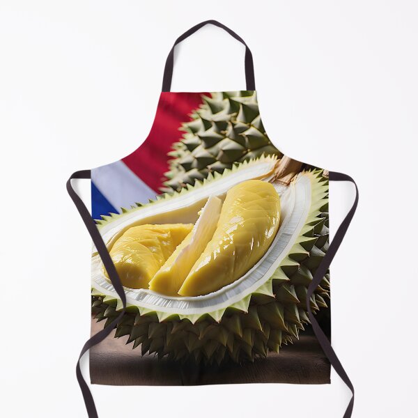 Item preview, Mesmerizing Durian Against Vibrant Thai Flag designed and sold by Best-Art-32.