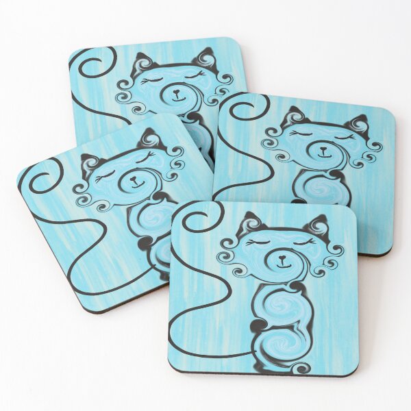 Item preview, Curly Cat designed and sold by ArtbyMikkiC.