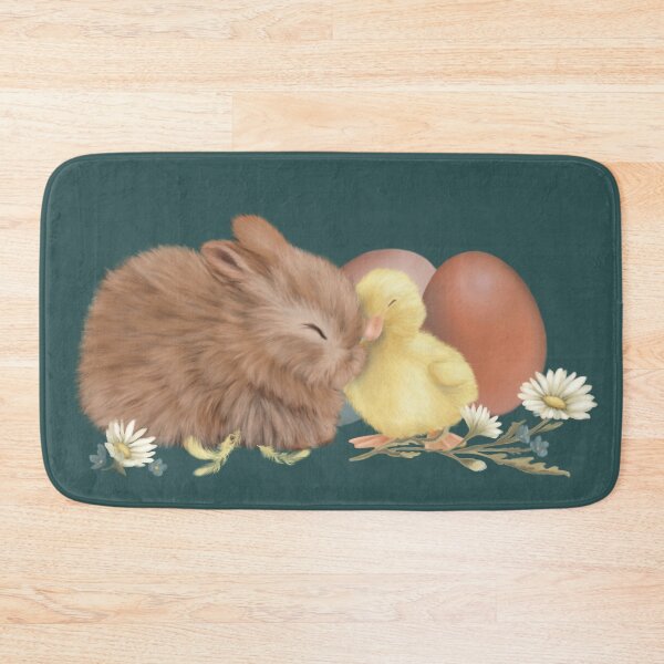 Item preview, Special Easter - Bunny and Little Duck designed and sold by littlemagik.