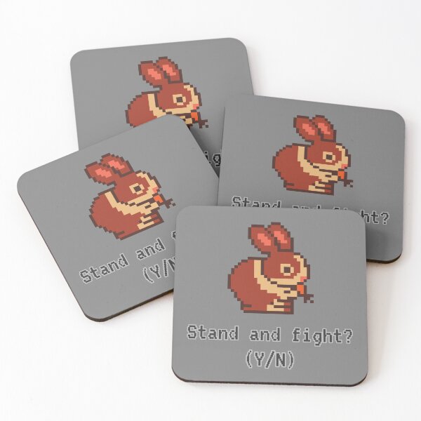 Item preview, Rabid Rabbit: Retro Gaming Vibes Pixel Art  designed and sold by GoblinBoutique.