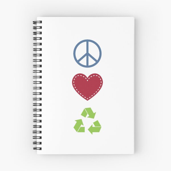 Item preview, Peace Love Recycle Earth Day Environmental Awareness  designed and sold by miracletee.