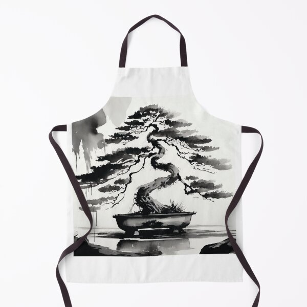 Aperçu de l'œuvre Sumi-E Bonsai créée et vendue par Marithrax.