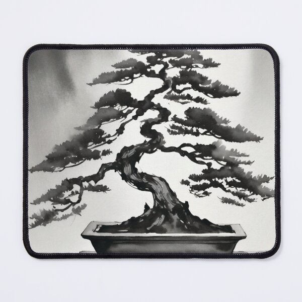 Aperçu de l'œuvre Bonsai Sumi-E créée et vendue par Marithrax.