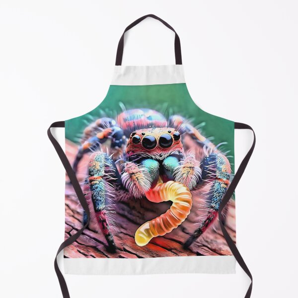 Item preview, Jumping Spider and Gummy Worm designed and sold by Spiderfalls.