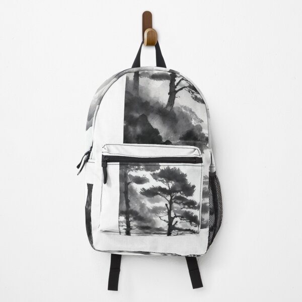Item preview, Tranquil Sumi-e Serenity Lake Mountains designed and sold by Marithrax.