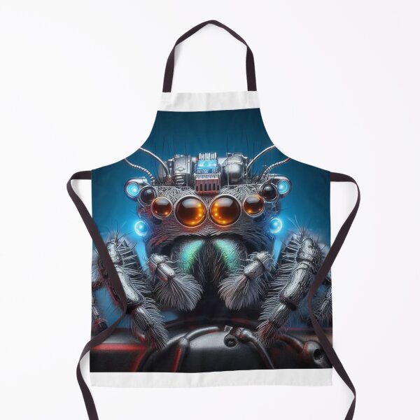 Item preview, Cyber, Robotic, Cyborg, Jumping Spider designed and sold by Spiderfalls.