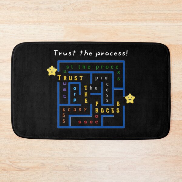 Item preview, Trust the process Design designed and sold by SundayBuyer.