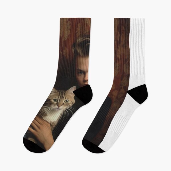 Item preview, River Phoenix with his pet cat designed and sold by 7billionideas.