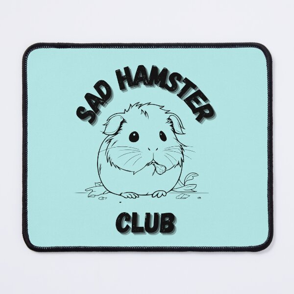 Item preview, Sad Hamster Club Tshirt- Sad Hamster Tee, cute t-shirts, funny t-shirts, hamster trend t-shirts designed and sold by TeeShirtTrendz.