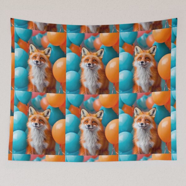 Item preview, Fox Portrait. birthday celebration designed and sold by FoxVibes.