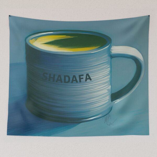Item preview, ShaDaFa Cup (Funny) designed and sold by ArtbyMikkiC.
