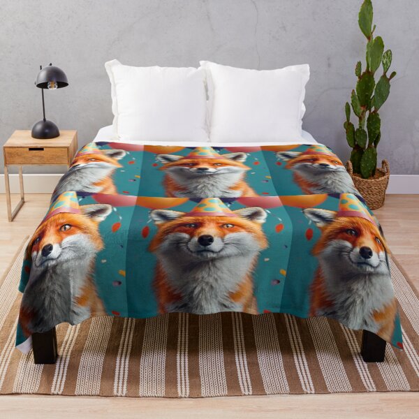 Item preview, Fox Portrait. birthday celebration designed and sold by FoxVibes.