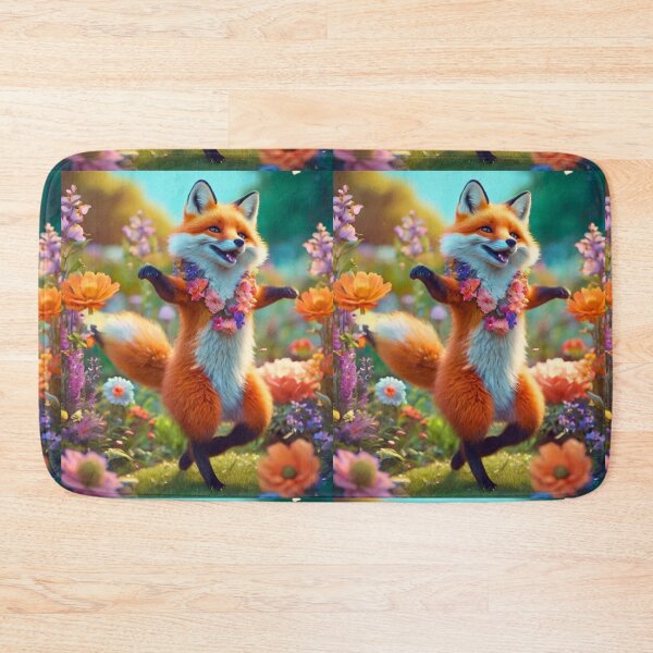 Item preview, Fox Portrait. fox dancing designed and sold by FoxVibes.