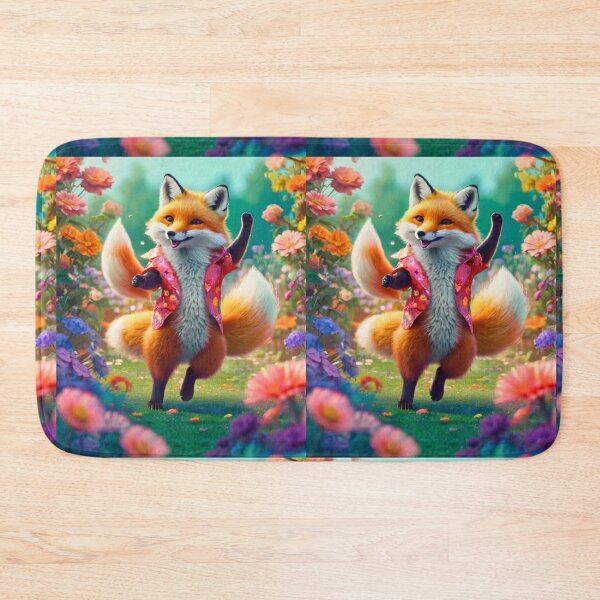 Item preview, Fox Portrait. fox dancing designed and sold by FoxVibes.