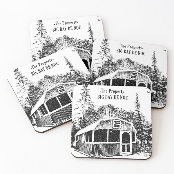 Item preview, The Property - Big Bay De Noc (Black outlines) designed and sold by Allysong21.