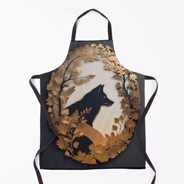 Item preview, Fox Portrait. fox silhouette floral designed and sold by FoxVibes.