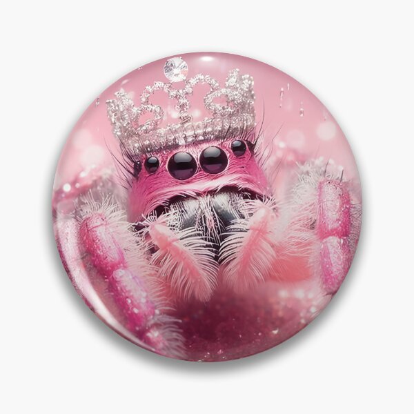 Item preview, Pink Princess Jumping Spider designed and sold by Spiderfalls.