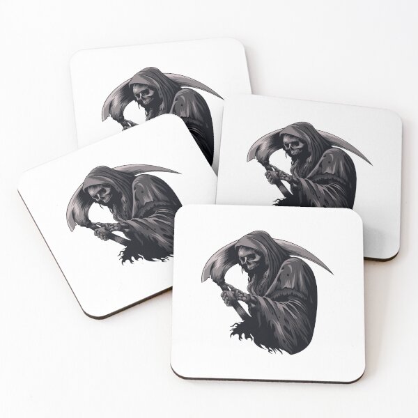 Item preview, Ethereal Essence: Black Minimalist Skull designed and sold by ColorSplash123.
