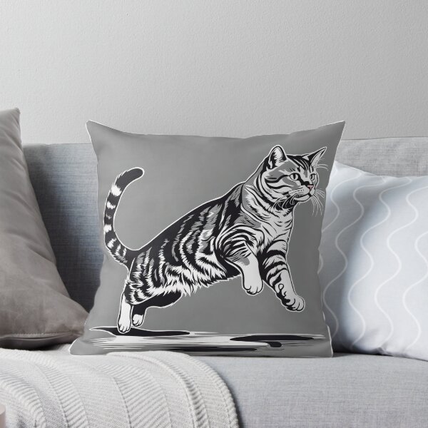 Item preview, The cat is leaping. designed and sold by heartgto.