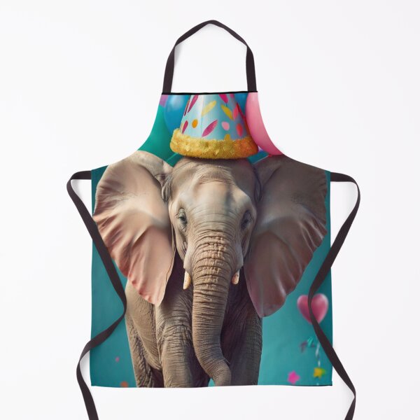 Item preview, Elephant Portrait. birthday celebration designed and sold by ElephantVibes.