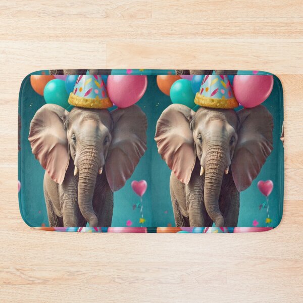 Item preview, Elephant Portrait. birthday celebration designed and sold by ElephantVibes.