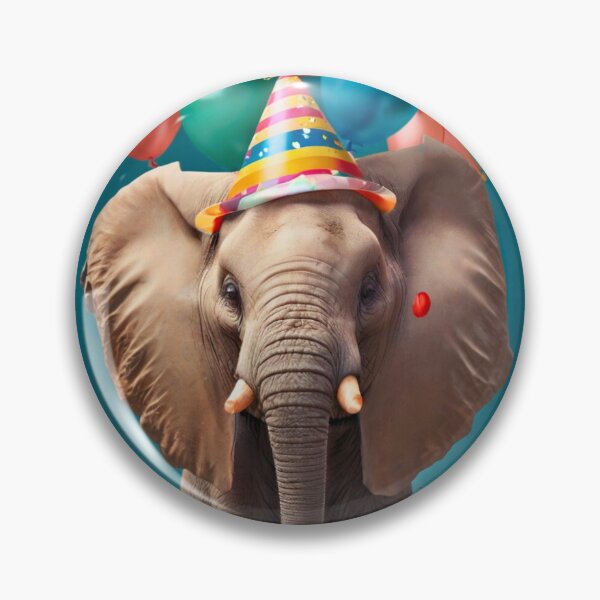 Item preview, Elephant Portrait. birthday celebration designed and sold by ElephantVibes.