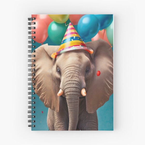 Item preview, Elephant Portrait. birthday celebration designed and sold by ElephantVibes.