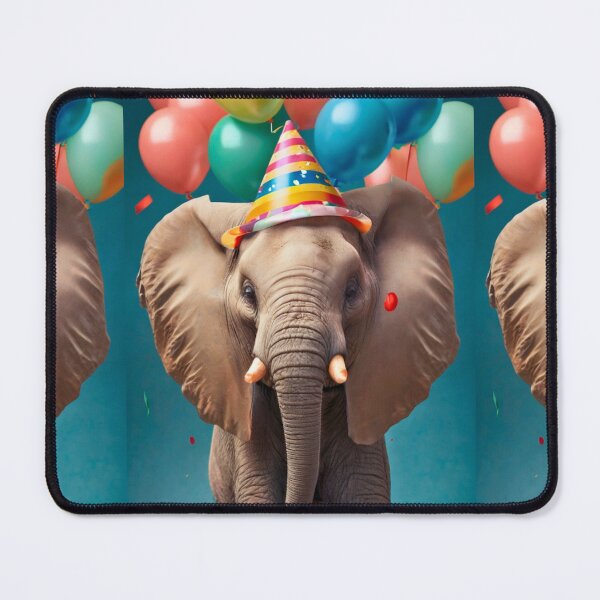 Item preview, Elephant Portrait. birthday celebration designed and sold by ElephantVibes.
