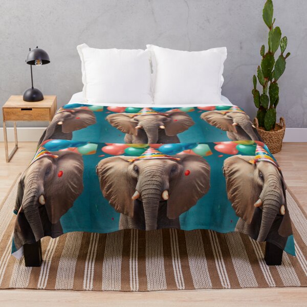 Item preview, Elephant Portrait. birthday celebration designed and sold by ElephantVibes.